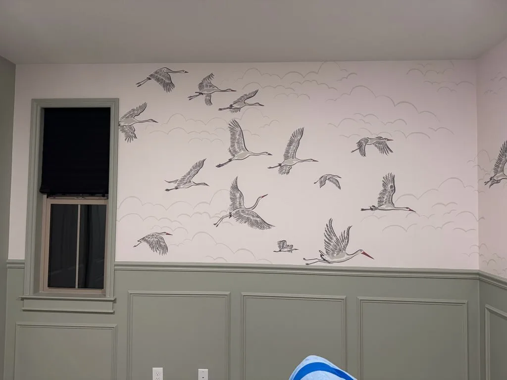 Wallpaper installation Little Village Chicago