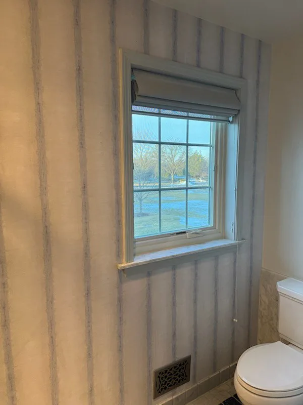 Historic home wallpaper restoration